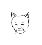 しろいねこたちのすたんぷ（個別スタンプ：33）
