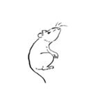 しろいねこたちのすたんぷ（個別スタンプ：40）