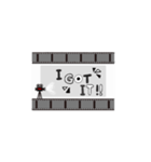 映画ヤロウZスタンプ1（個別スタンプ：21）