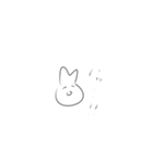 世の中の全てを悟ったうさぎちゃん（個別スタンプ：12）