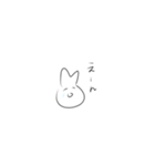 世の中の全てを悟ったうさぎちゃん（個別スタンプ：13）