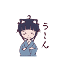 和風着物娘スタンプ（個別スタンプ：14）