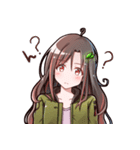 フルーツ ガール 1（個別スタンプ：4）