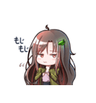 フルーツ ガール 1（個別スタンプ：17）