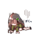 フルーツ ガール 1（個別スタンプ：24）