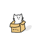 しっぽが短い猫（個別スタンプ：32）