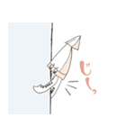 イカ＆たこ（個別スタンプ：5）