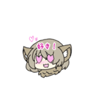 狼ちゃんスタンプ2！（個別スタンプ：1）