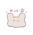 うさぎとめんだこ（個別スタンプ：2）