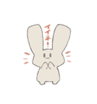 うさぎとめんだこ（個別スタンプ：3）
