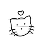 ノート猫NEOちゃん（個別スタンプ：1）