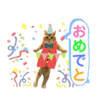 ねこねこニャンニャン（個別スタンプ：9）