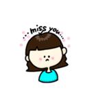 ぱっつんぱつ子5（個別スタンプ：16）