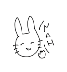 英語なうさぎ（個別スタンプ：10）