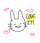 英語なうさぎ（個別スタンプ：12）