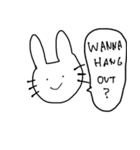 英語なうさぎ（個別スタンプ：13）