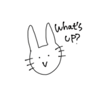 英語なうさぎ（個別スタンプ：29）