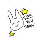 英語なうさぎ（個別スタンプ：31）