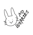 英語なうさぎ（個別スタンプ：33）