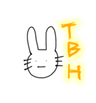 英語なうさぎ（個別スタンプ：36）