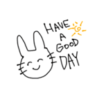 英語なうさぎ（個別スタンプ：37）