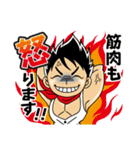 ボディビルダー＆投資家スタンプ（個別スタンプ：4）