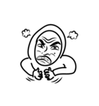 パーカーおじさん（個別スタンプ：5）