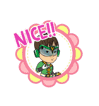 ゼニレンジャー 日常（個別スタンプ：4）