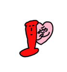 ゆるふぁべっと（個別スタンプ：9）