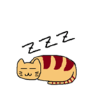 らんふぁ絵スタンプ ねこ（個別スタンプ：5）