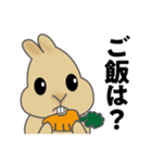 ミニうさぎのぴょん吉（個別スタンプ：11）