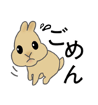 ミニうさぎのぴょん吉（個別スタンプ：13）