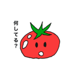 トマトのつぶやき（個別スタンプ：5）