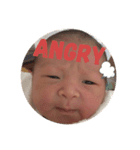 はなちゃんの喜怒哀楽！-産まれたて-（個別スタンプ：3）