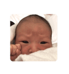 はなちゃんの喜怒哀楽！-産まれたて-（個別スタンプ：7）