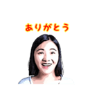 女性の表情スタンプです！（個別スタンプ：2）