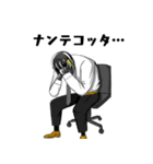 コロナに負けるな！働け！ロボリーマン！（個別スタンプ：3）