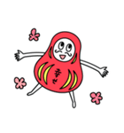全力ハッピーだるマン（個別スタンプ：29）