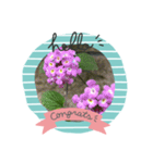 琴乃の花のスタンプ2（個別スタンプ：1）