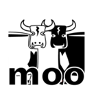 モ・モー moo P-10（個別スタンプ：38）