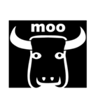 モ・モー moo P-10（個別スタンプ：40）