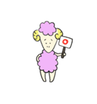 ひつじまゆげ1 くせつよ岡山弁（個別スタンプ：40）
