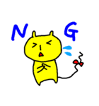 きいろいねこ4（個別スタンプ：2）