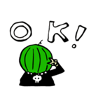 すいか男子スタンプ（個別スタンプ：2）