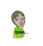 ネイティブな英語（個別スタンプ：9）