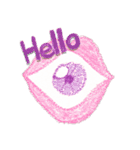 MeMe クレヨンスタイルコレクション（個別スタンプ：1）