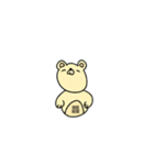 地味に何かを伝えたいクマ（個別スタンプ：29）