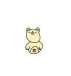 地味に何かを伝えたいクマ（個別スタンプ：32）