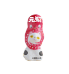 猫に蛸 スタンプ by 相良人形制作元（個別スタンプ：2）