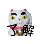猫に蛸 スタンプ by 相良人形制作元（個別スタンプ：7）